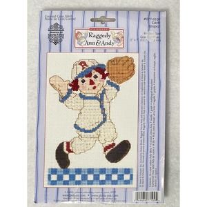 Designs by Gloria & Pat Raggedy Ann and Andy Cross Stitch Kits Set of 2 0685TT